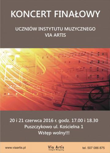 Koncert Finałowy 20 i 21 czerwca 2016